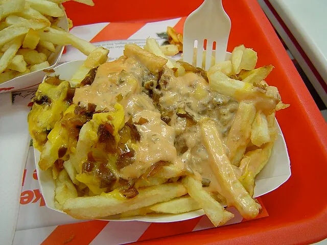 In n Out Cheese Fries