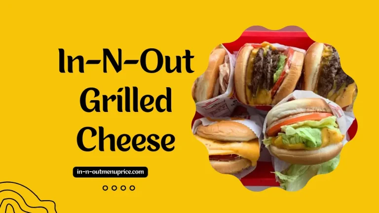 In-N-Out Grilled Cheese